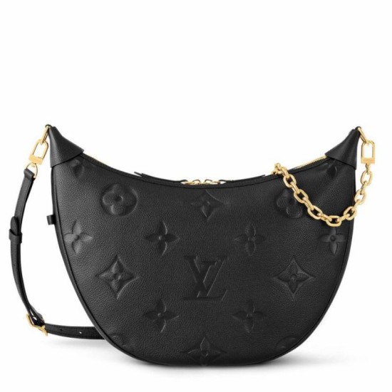 Replica Borsa hobo Louis Vuitton Loop in pelle Monogram Empreinte M46725