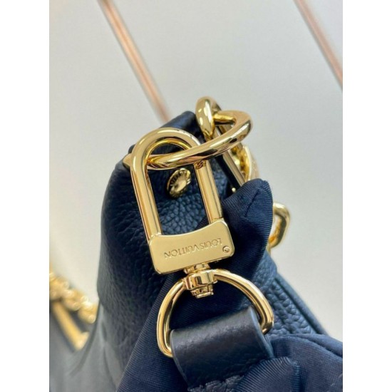 Replica Borsa hobo Louis Vuitton Loop in pelle Monogram Empreinte M46725