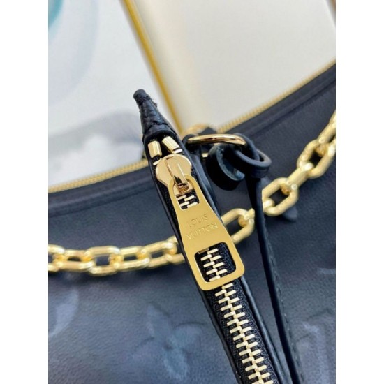 Replica Borsa hobo Louis Vuitton Loop in pelle Monogram Empreinte M46725