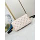 Replica Borsa Louis Vuitton Speedy Bandouliere 20 in tela Monogram Dune M46906