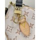 Replica Borsa Louis Vuitton Speedy Bandouliere 20 in tela Monogram Dune M46906