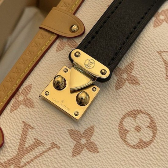 Replica Borsa Side Trunk Louis Vuitton in tela Monogram Dune M46907