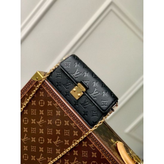 Replica Portafoglio Louis Vuitton Metis con catena in pelle Monogram Empreinte M82637