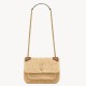 Replica Mini borsa Saint Laurent Niki in rafia naturale