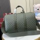 Replica Borsa da viaggio media Gucci GG Monogram 792074 Verde Imitazioni Falso