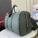 Replica Borsa da viaggio media Gucci GG Monogram 792074 Verde Imitazioni Falso