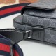 Replica Borsa a tracolla piccola Gucci GG Nero 795479 Imitazioni Falso