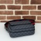Replica Borsa a tracolla piccola Gucci GG Nero 795479 Imitazioni Falso