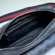 Replica Borsa a tracolla piccola Gucci GG Nero 795479 Imitazioni Falso
