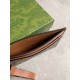 Replica Porta carte Gucci GG Emblem con tracolla 819121 Marrone Imitazioni Falso
