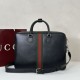 Replica Cartella da uomo Gucci Ophidia grande 834461 Nero Imitazioni Falso