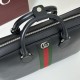 Replica Cartella da uomo Gucci Ophidia grande 834461 Nero Imitazioni Falso