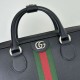 Replica Cartella da uomo Gucci Ophidia grande 834461 Nero Imitazioni Falso