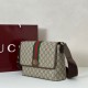 Replica Borsa a tracolla Gucci Ophidia media 834467 Marrone Imitazioni Falso