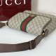 Replica Borsa a tracolla Gucci Ophidia media 834467 Marrone Imitazioni Falso