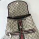 Replica Zaino medio Gucci Ophidia da donna 836855 Marrone Imitazioni Falso