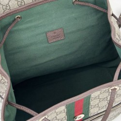 Replica Zaino medio Gucci Ophidia da donna 836855 Marrone Imitazioni Falso