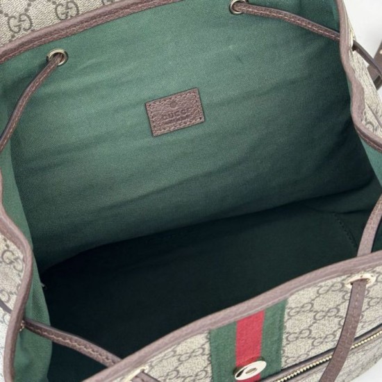 Replica Zaino medio Gucci Ophidia da donna 836855 Marrone Imitazioni Falso