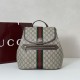 Replica Zaino medio Gucci Ophidia da donna 836855 Marrone Imitazioni Falso
