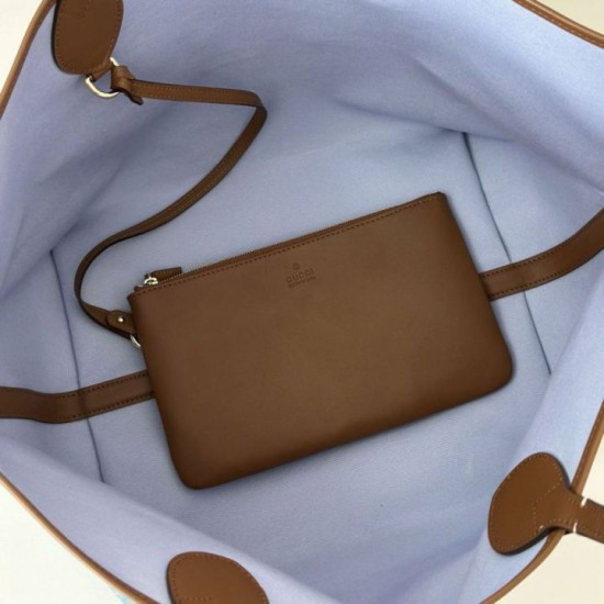 Replica Borsa tote grande Gucci Totissima 837190 Blu Imitazioni Falso