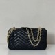 Replica Borsa a spalla media Gucci GG Marmont 837267 Nero Imitazioni Falso