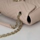 Replica Borsa a spalla media Gucci GG Marmont 837267 Rosa Imitazioni Falso