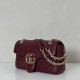 Replica Borsa a spalla media Gucci GG Marmont 837267 Rosso Imitazioni Falso