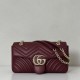 Replica Borsa a spalla media Gucci GG Marmont 837267 Rosso Imitazioni Falso
