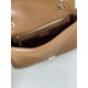 Replica Borsa a spalla media Gucci GG Marmont 837267 Marrone Imitazioni Falso