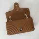 Replica Borsa a spalla media Gucci GG Marmont 837267 Marrone Imitazioni Falso