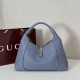 Replica Borsa a spalla media/maxi Gucci Softbit 837467 Blu Imitazioni Falso