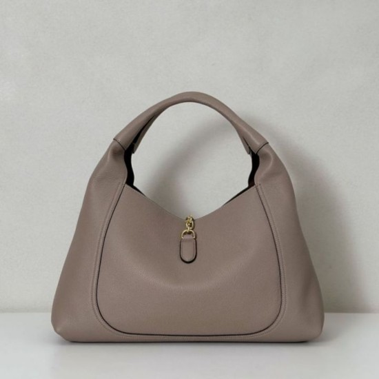 Replica Borsa a tracolla Gucci Softbit media/maxi 837467 Grigio Imitazioni Falso