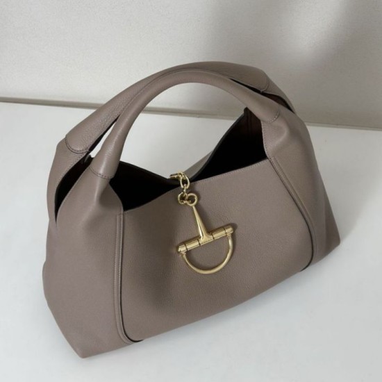 Replica Borsa a tracolla Gucci Softbit media/maxi 837467 Grigio Imitazioni Falso