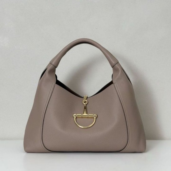 Replica Borsa a tracolla Gucci Softbit media/maxi 837467 Grigio Imitazioni Falso