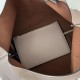 Replica Borsa a tracolla Gucci Softbit media/maxi 837467 Grigio Imitazioni Falso