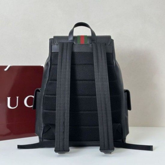 Replica Zaino grande Gucci Ophidia 839110 Nero Imitazioni Falso