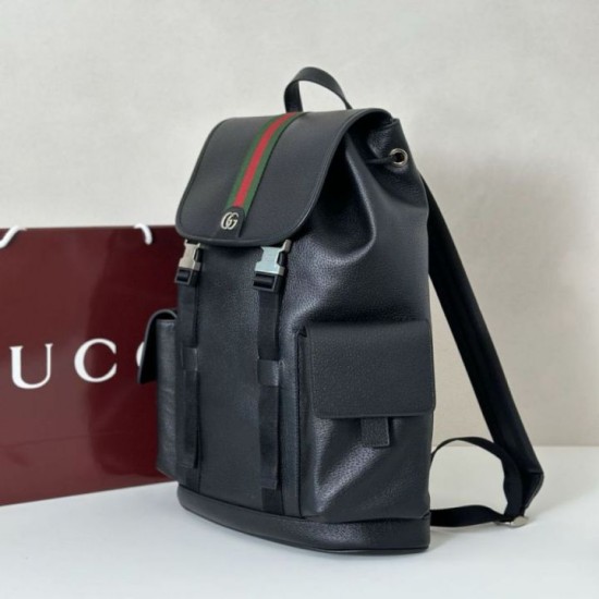 Replica Zaino grande Gucci Ophidia 839110 Nero Imitazioni Falso