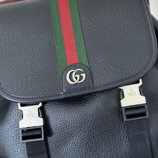 Replica Zaino grande Gucci Ophidia 839110 Nero Imitazioni Falso