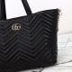 Replica Borsa tote/secchiello media Gucci Betty 847387 Nera Imitazioni Falso