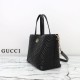 Replica Borsa tote/secchiello media Gucci Betty 847387 Nera Imitazioni Falso