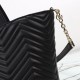 Replica Borsa tote/secchiello media Gucci Betty 847387 Nera Imitazioni Falso