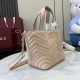 Replica Borsa tote media Gucci Betty /Borsa a secchiello 847387 Rosa Imitazioni Falso