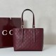 Replica Borsa tote media Gucci GG Emblem 847456 Rossa Imitazioni Falso