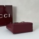Replica Borsa tote media Gucci GG Emblem 847456 Rossa Imitazioni Falso