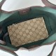 Replica Borsa tote piccola Gucci Giglio 860845 Marrone Imitazioni Falso