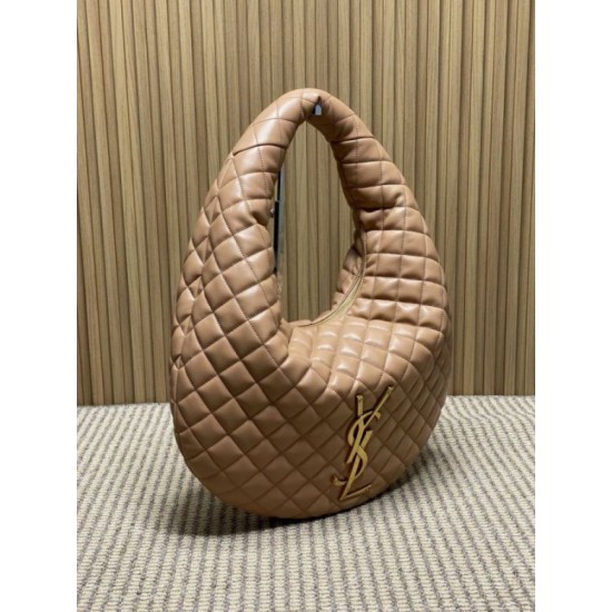 Replica Borsa hobo Icare YSL Saint Laurent in nappa rosa Imitazioni Falso