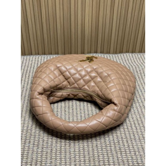 Replica Borsa hobo Icare YSL Saint Laurent in nappa rosa Imitazioni Falso