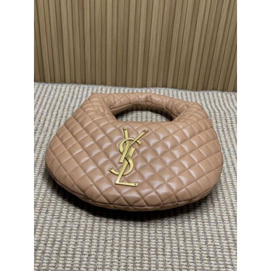 Replica Borsa hobo Icare YSL Saint Laurent in nappa rosa Imitazioni Falso