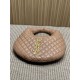 Replica Borsa hobo Icare YSL Saint Laurent in nappa rosa Imitazioni Falso