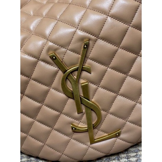 Replica Borsa hobo Icare YSL Saint Laurent in nappa rosa Imitazioni Falso